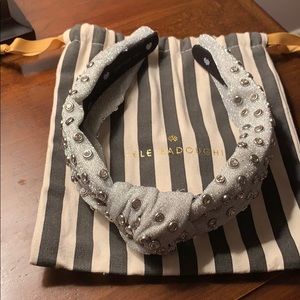 Lele Sadoughi Silver Crystal Headband